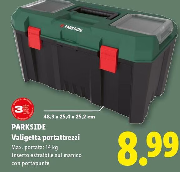 Parkside - Valigetta Portattrezzi
