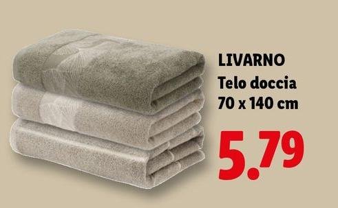 Livarno - Telo Doccia 70 X140 Cm