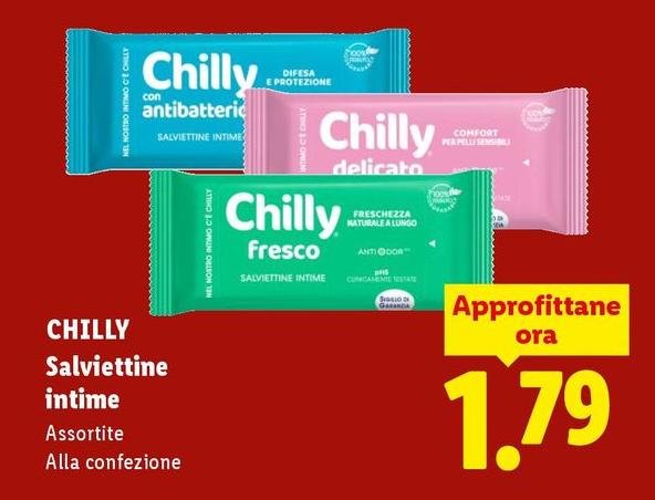 Chilly - Salviettine Intime