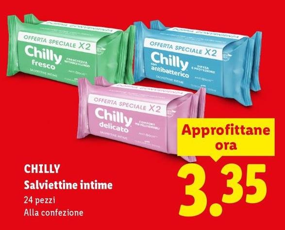 Chilly - Salviettine Intime