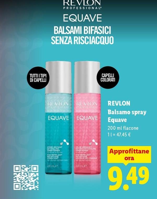 Revlon - Balsamo Spray Equave
