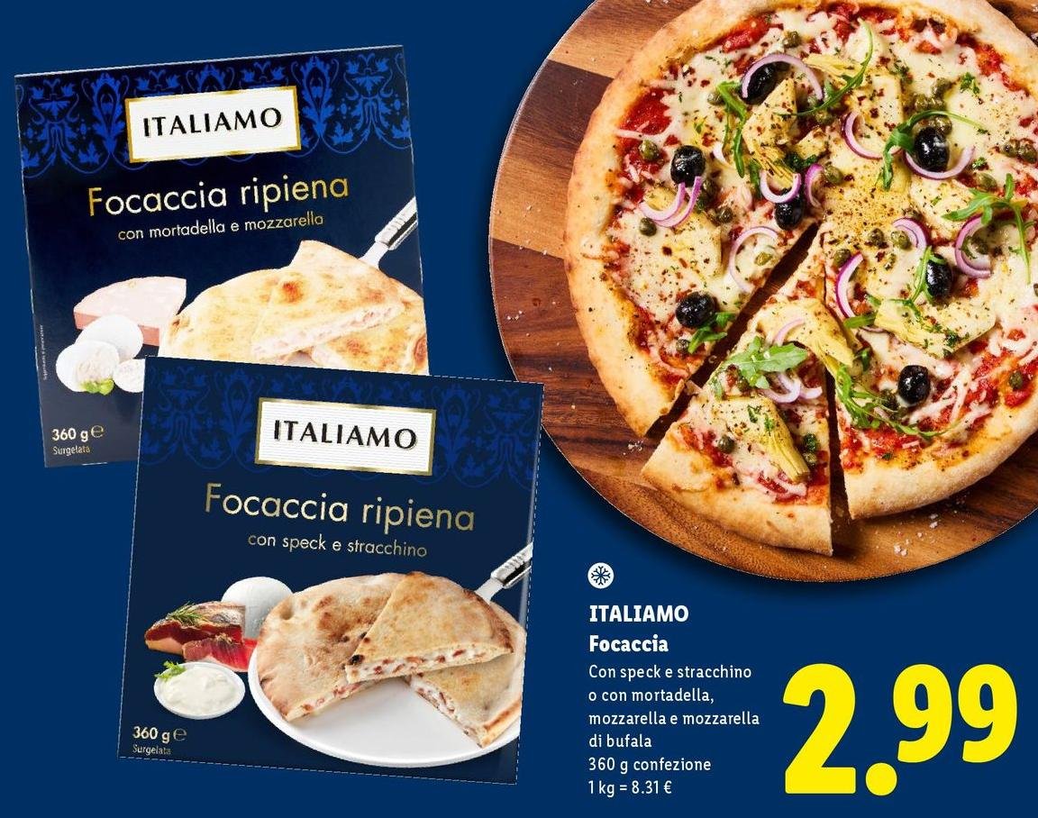 Italiamo - Focaccia