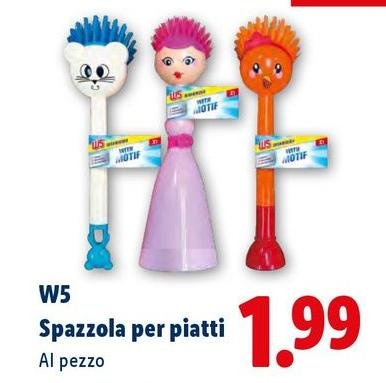 W5 - Spazzola Per Piatti