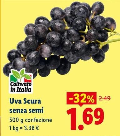 Uva Scura Senza Semi