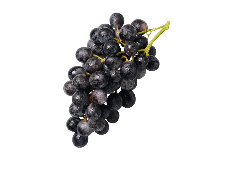 Uva scura senza semi
