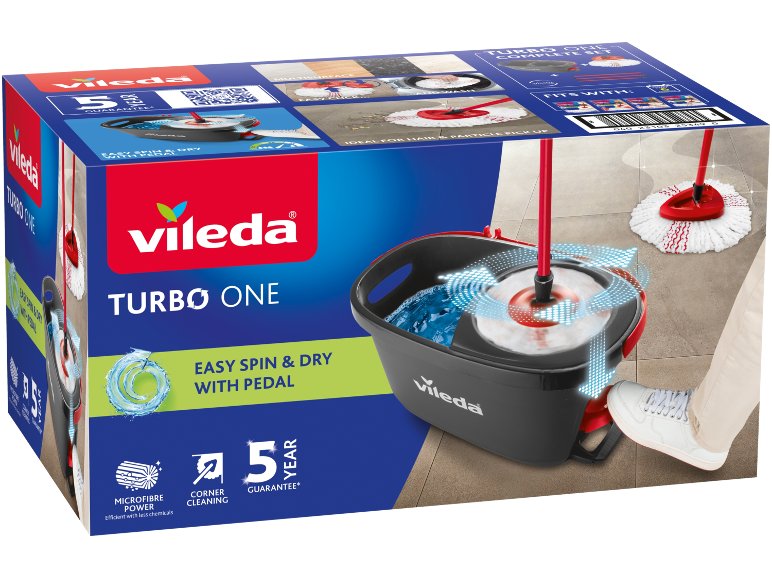 Sistema di pulizia pavimenti Turbo One "Vileda"
