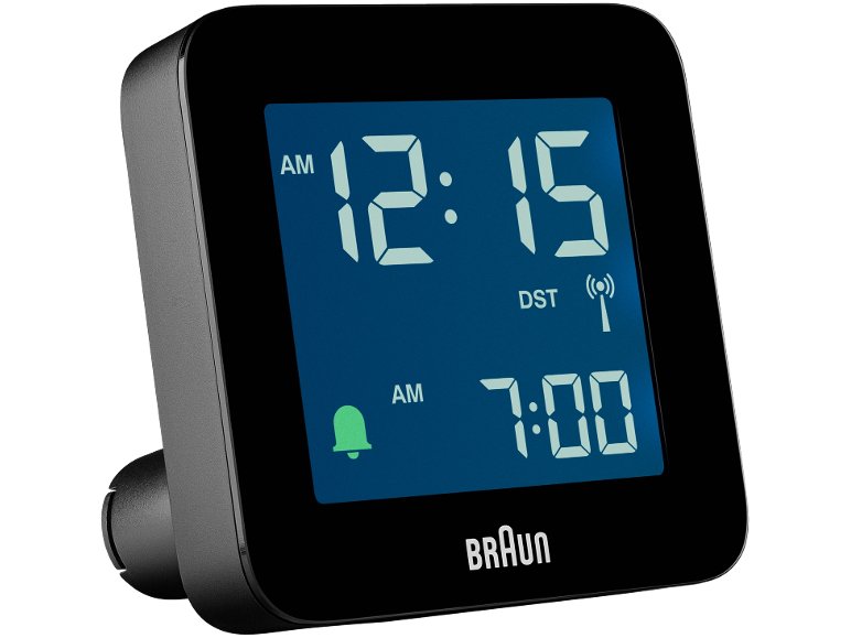 Funk-Wecker, digital "Braun"