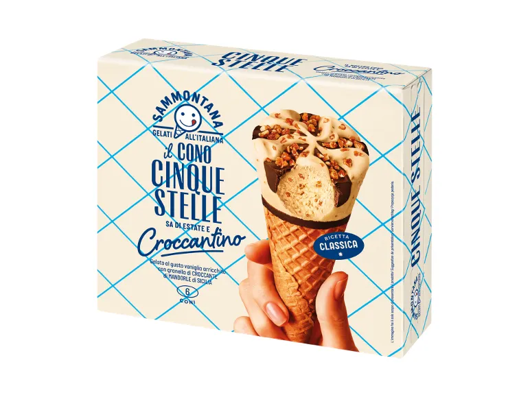 Cono Cinque Stelle croccantino