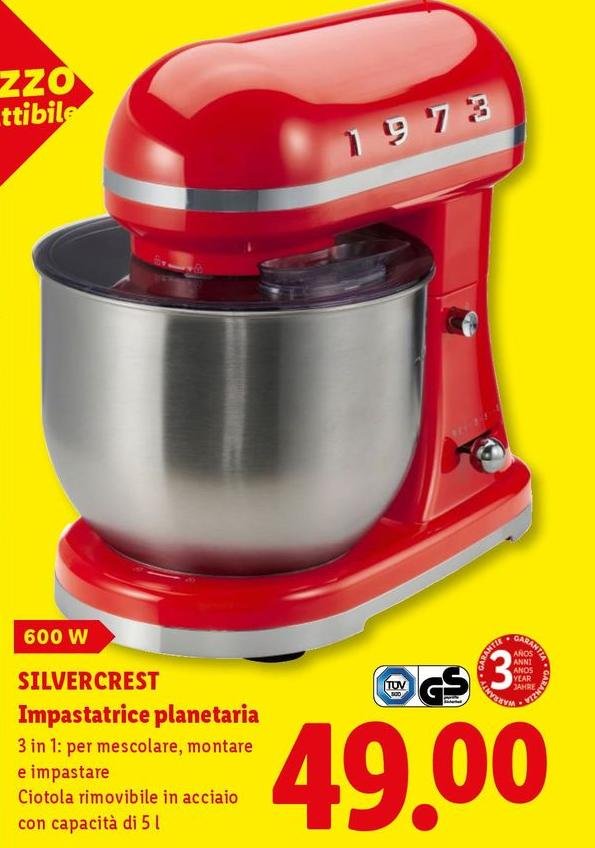 Silvercrest - Impastatrice Planetaria