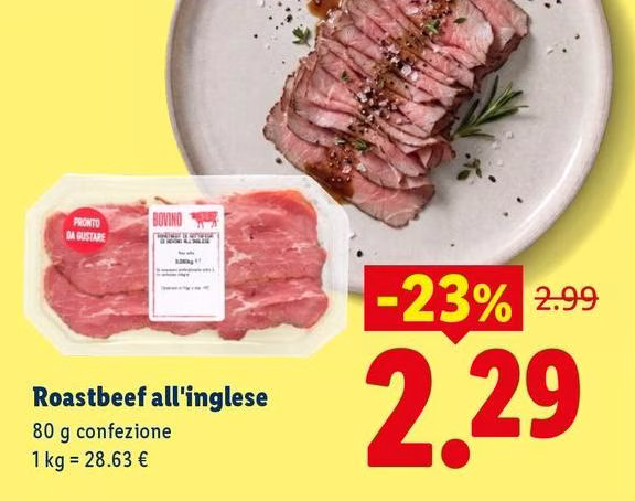 Roastbeef All'Inglese