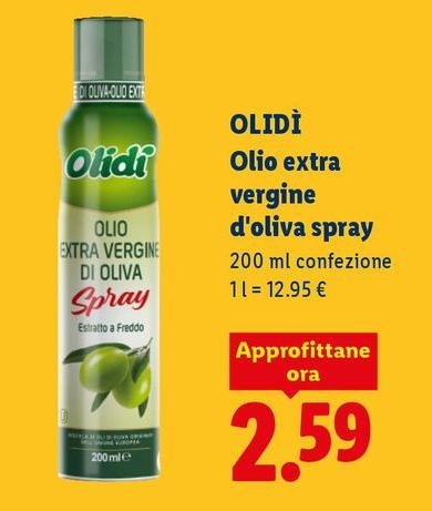 Olidi - Olio Extra Vergine D' Oliva Spray