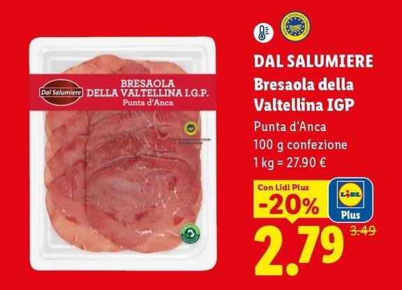 Dal Salumiere - Bresaola Della Valtellina IGP