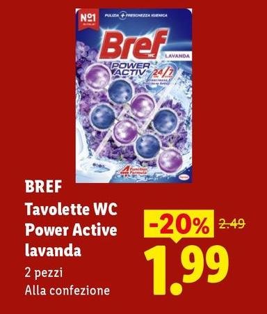 Bref - Tavolette Wc Power Active Lavanda