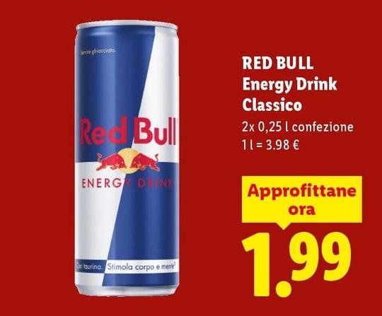 Red Bull - Energy Drink Classico