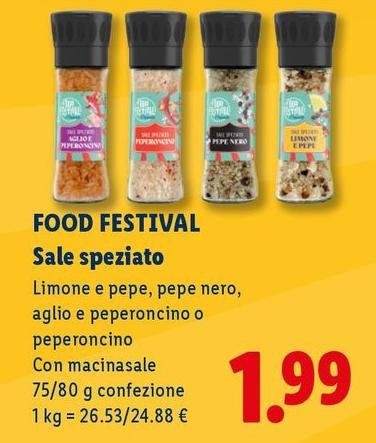 Food Festival - Sale Speziato