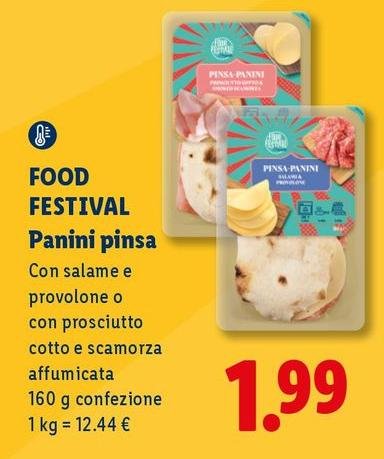 Food Festival - Panini Pinsa