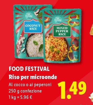 Food Festival - Riso Per Microonde