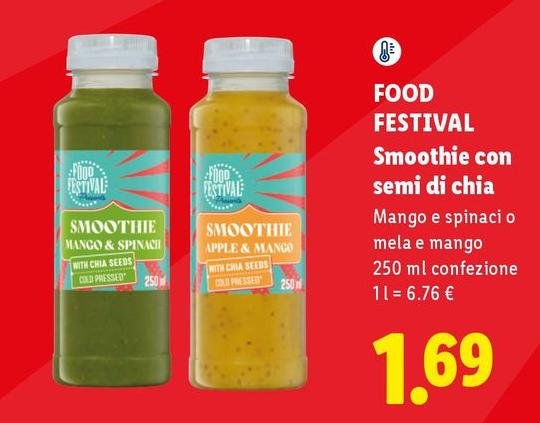 Food Festival - Smoothie Con Semi Di Chia