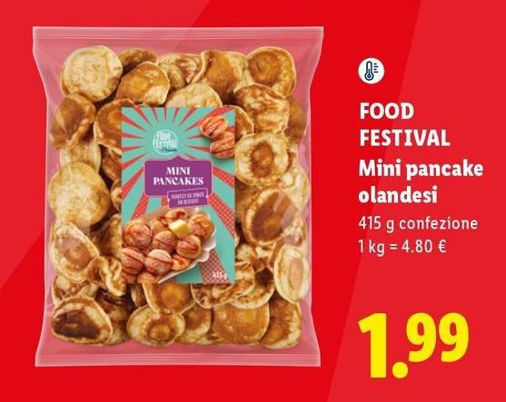Food Festival - Mini Pancake Olandesi