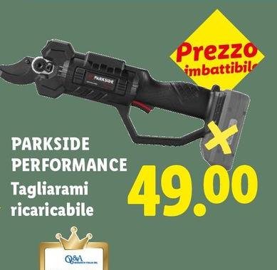 Parkside Performace - Tagliarami Ricaricabile