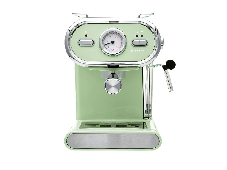 Macchina per caffè espresso, verde menta