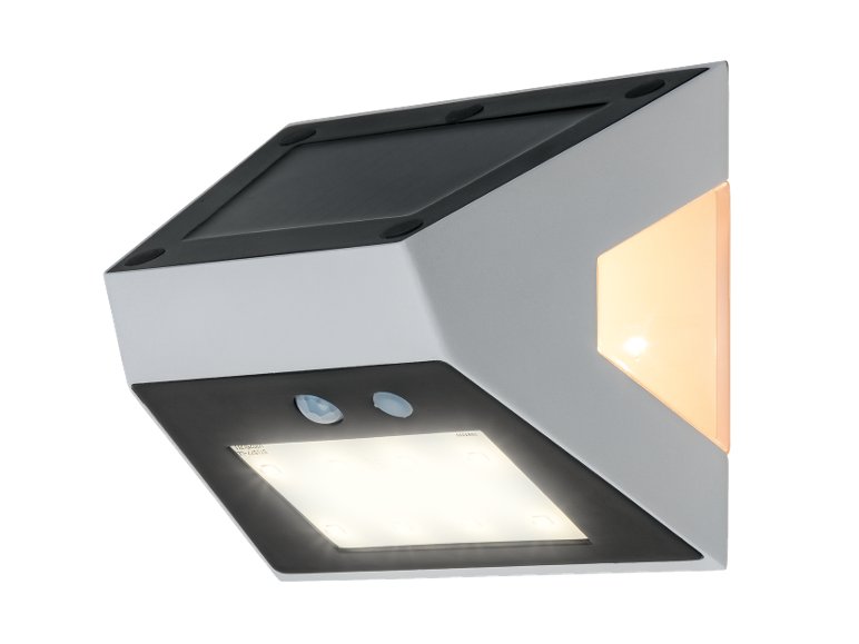 Faro LED a energia solare con rilevatore di movimento