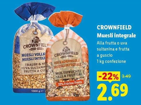 Crownfield - Muesli Integrale