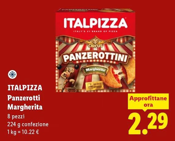 Italpizza - Panzerotti Margherita