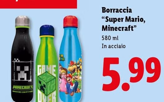 Minecraft - Borraccia