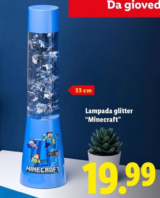 Minecraft - Lampada Glitter