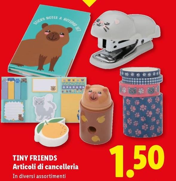 Tiny Friends - Articoli Di Cancelleria