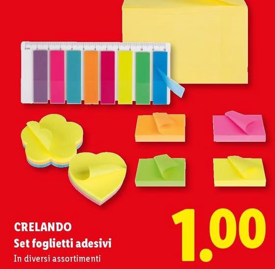 Crelando - Set Foglietti Adesivi