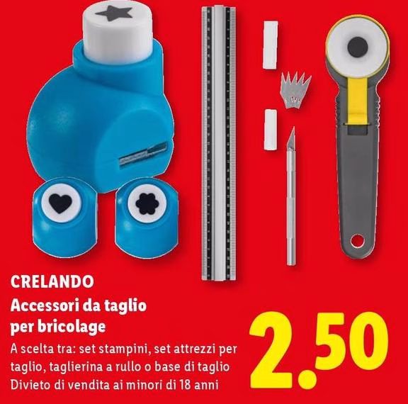 Crelando - Accessori Da Taglio Per Bricolage
