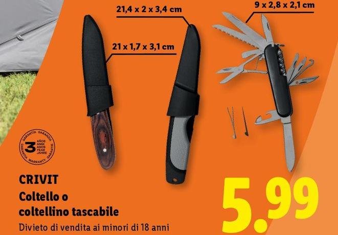 Crivit - Coltello O Coltellino Tascabile