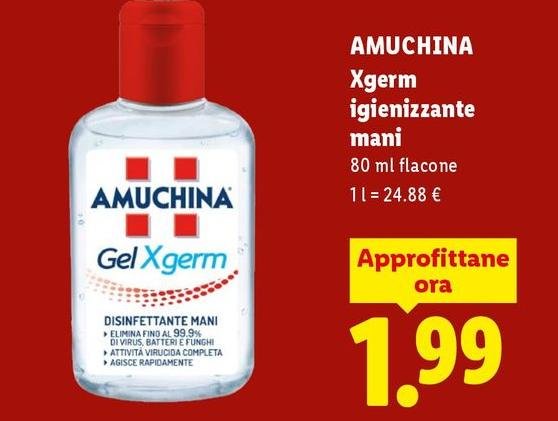 Amuchina - Xgerm Igienizzante Mani