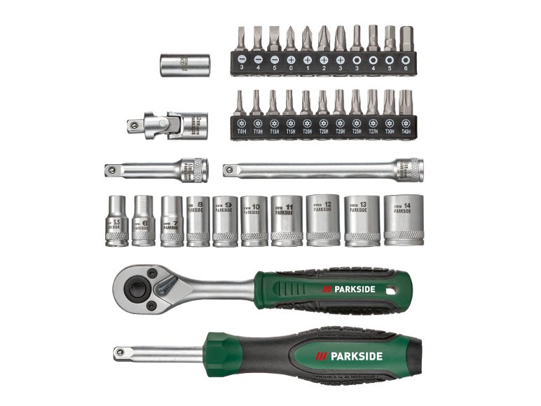 Set chiavi a bussola, 39 pezzi