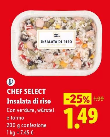 Chef Select - Insalata Di Riso