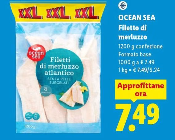 Ocean sea - Filetto Di Merluzzo