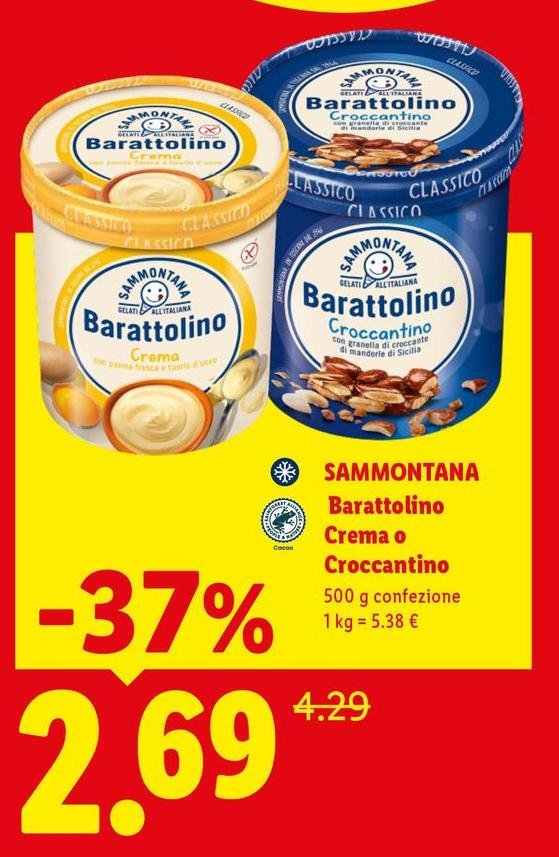 Sammontana - Crema O Croccantino
