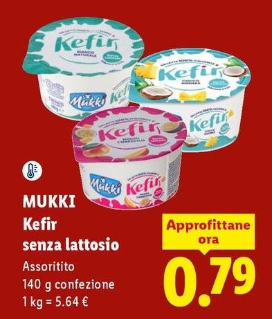Mukki - Kefir Senza Lattosio