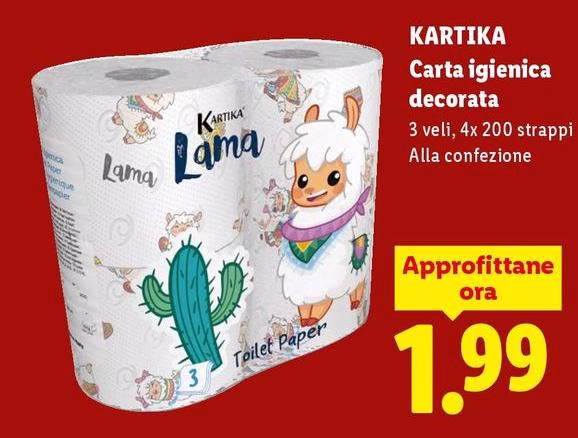 Kartika - Carta Igienica Decorata