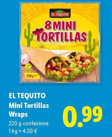 El Tequito - Mini Tortillas Wraps