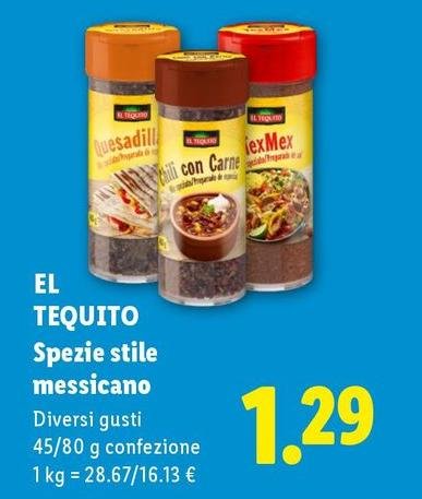 El Tequito - Spezie Stile Messicano