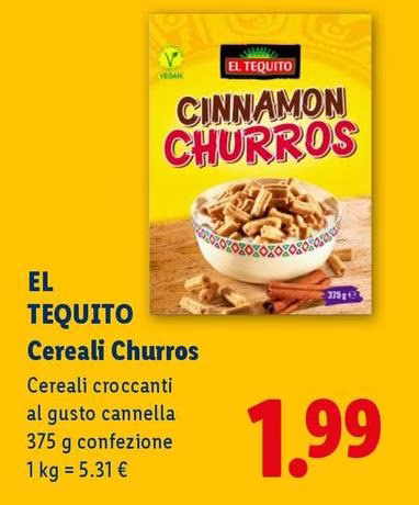 El Tequito - Cereali Churros