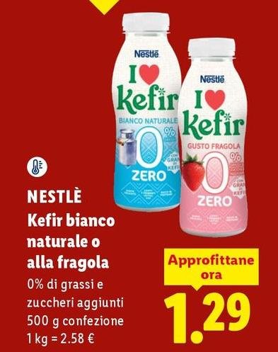 Nestlè - Kefir Bianco Naturale O Alla Fragola