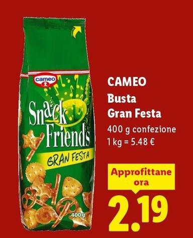Cameo - Busta Gran Festa