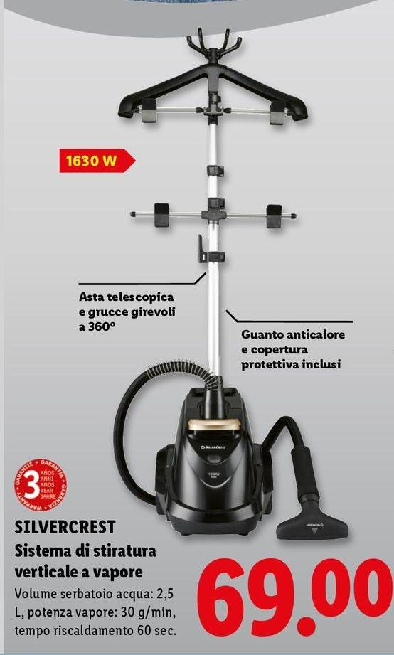 Silvercrest - Sistema Di Stiratura Verticale A Vapore