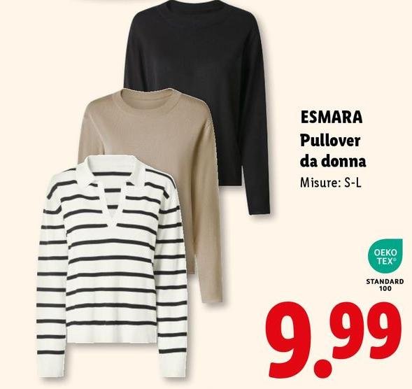 Esmara - Pullover Da Donna
