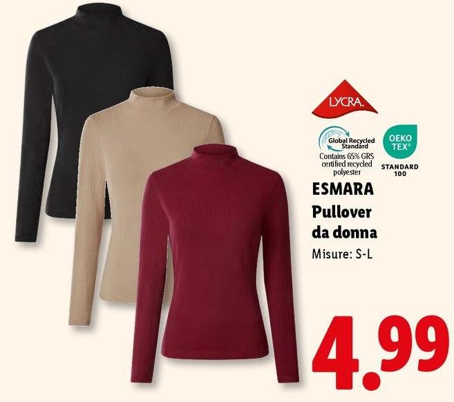 Esmara - Pullover Da Donna
