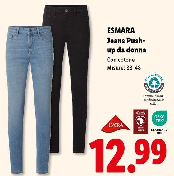 Esmara - Jeans Push-Up Da Donna
